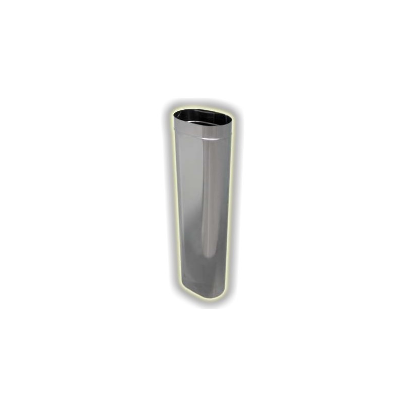 Canne fumarie acciaio inox ovali Canne fumarie acciaio inox ovali
